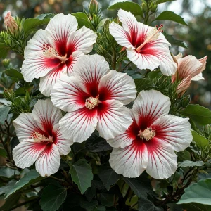 Гибискус Рэд Элеганс купить по цене от 380р. в интернет-магазине «Посадика» с доставкой почтой в в Тулуне и по всей России – [изображение №1].